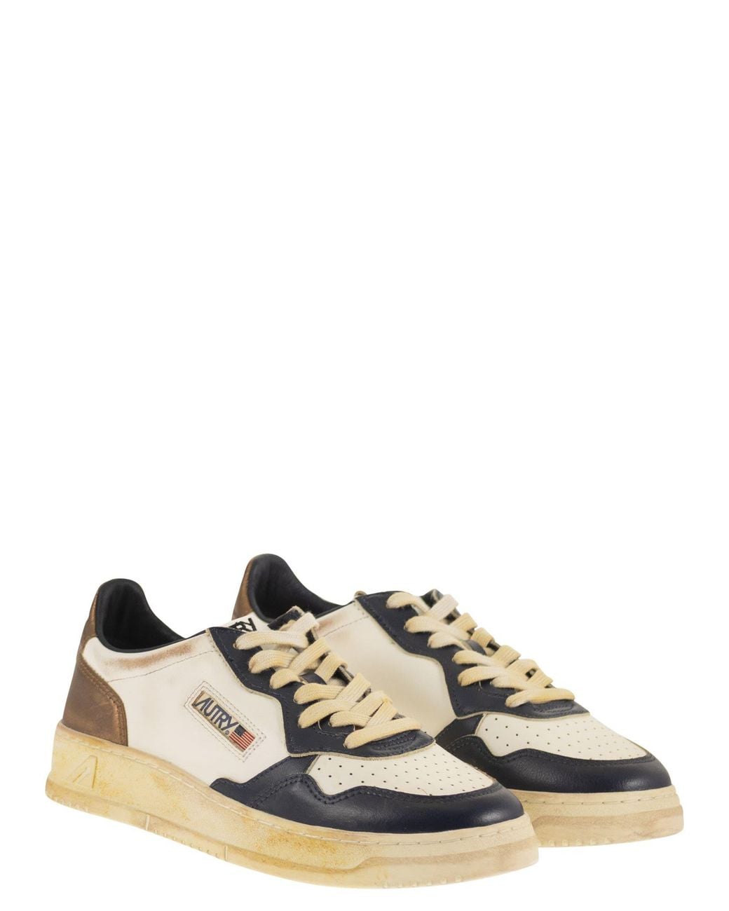 Autry Medalist Super Vintage Trainer in Multicolor für Herren