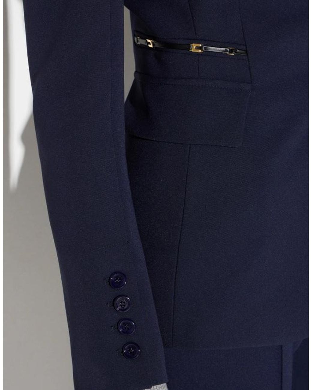 Elisabetta Franchi Blue Jacket