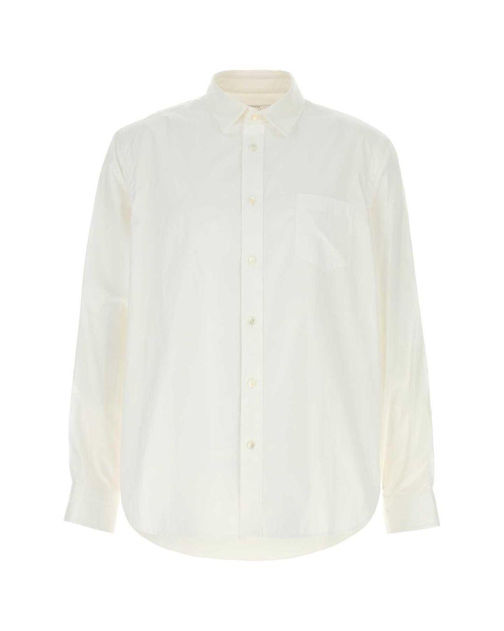 Sacai White Poplin And Oxford Shirt for men