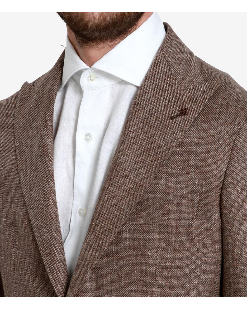 Chaquetas Camel Tagliatore de color Brown
