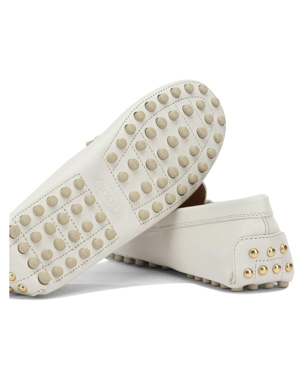 Tod's White Loafers & Slippers