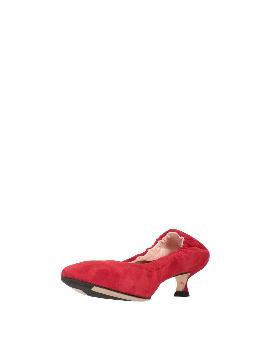 LA ROSE Red Decollete' Elast Camoscio