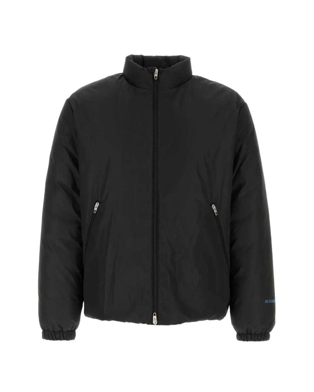 Jil Sander Black Down-Filled Taffeta Puffer Jacket for men