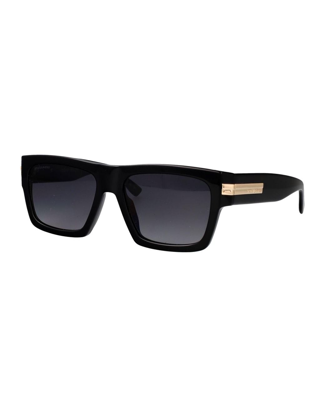 DSquared² Black Squared Sunglasses D2 0198/S 807