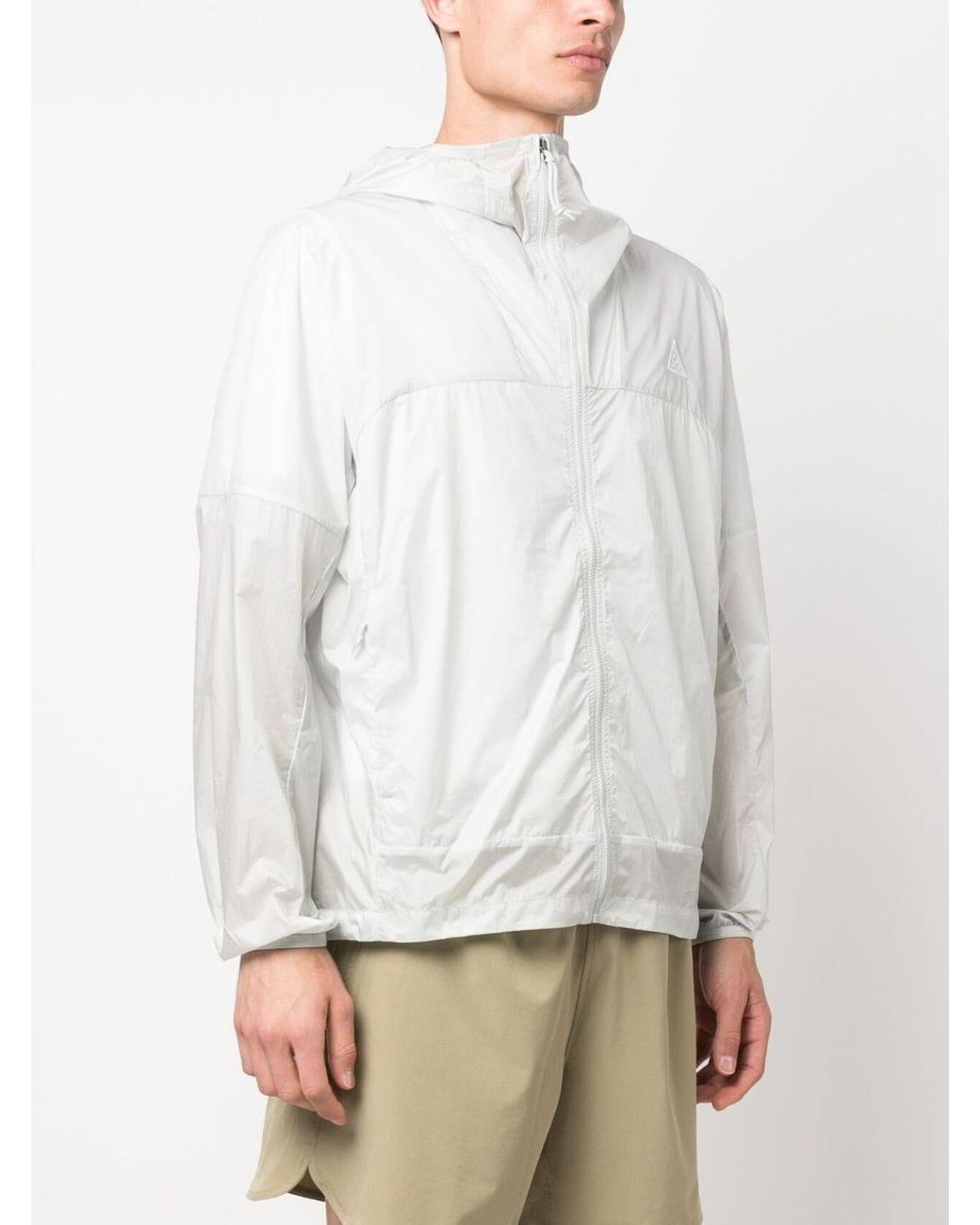 Nike White Acg Cinder Cone Windbreaker Jacket for men