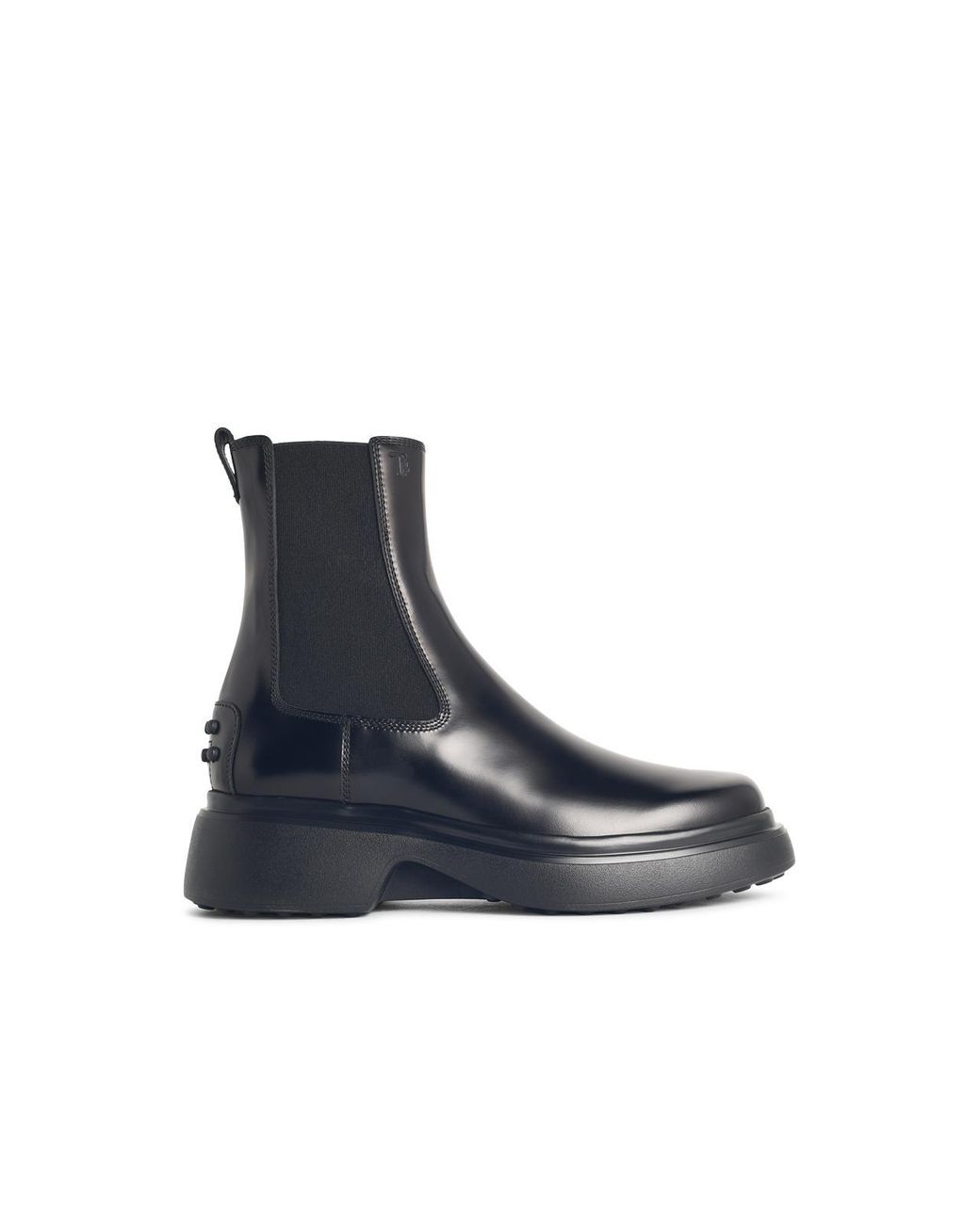 Tod's Blue Leather Ankle Boots