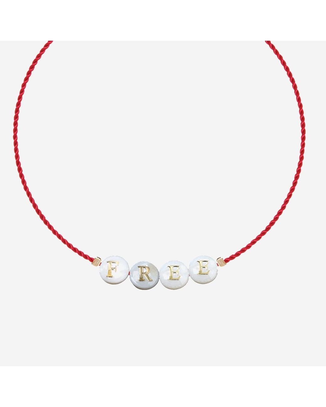 Sorbet Island White Shell Bracelet With Glass Pearls