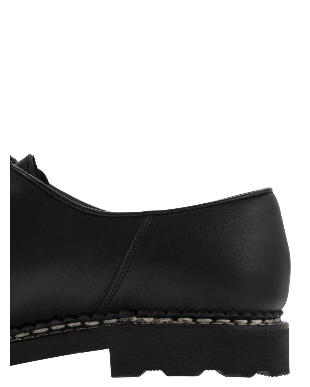 Paraboot Michael Leather Derby in het Black