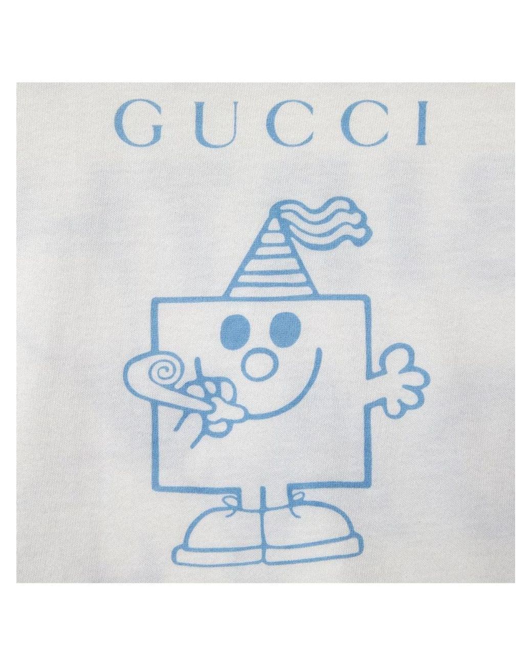Gucci White "Happy Birthday" T-Shirt