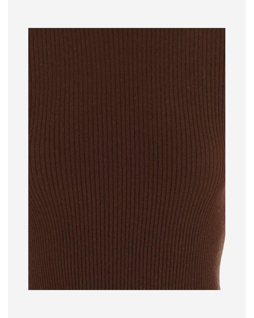 Oliver Lattughi Brown Cashmere Sweater