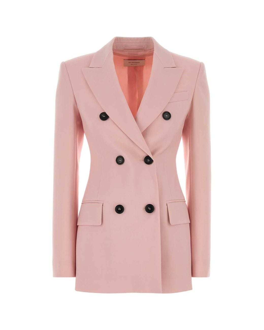 Sportmax Pink Wool Adamo Blazer