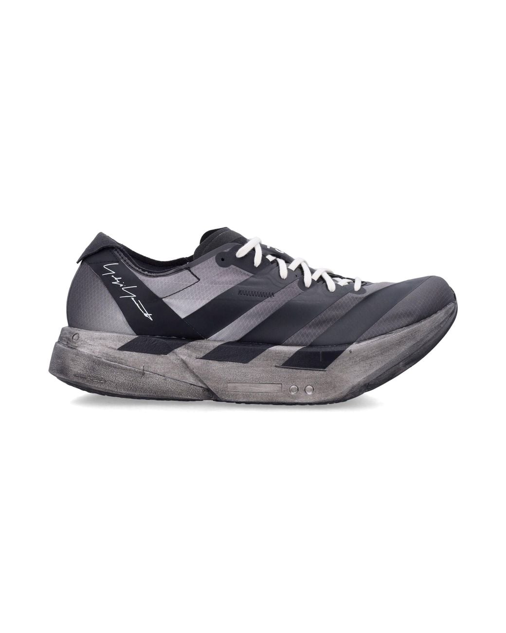 Y-3 Blue Low-Top Sneakers