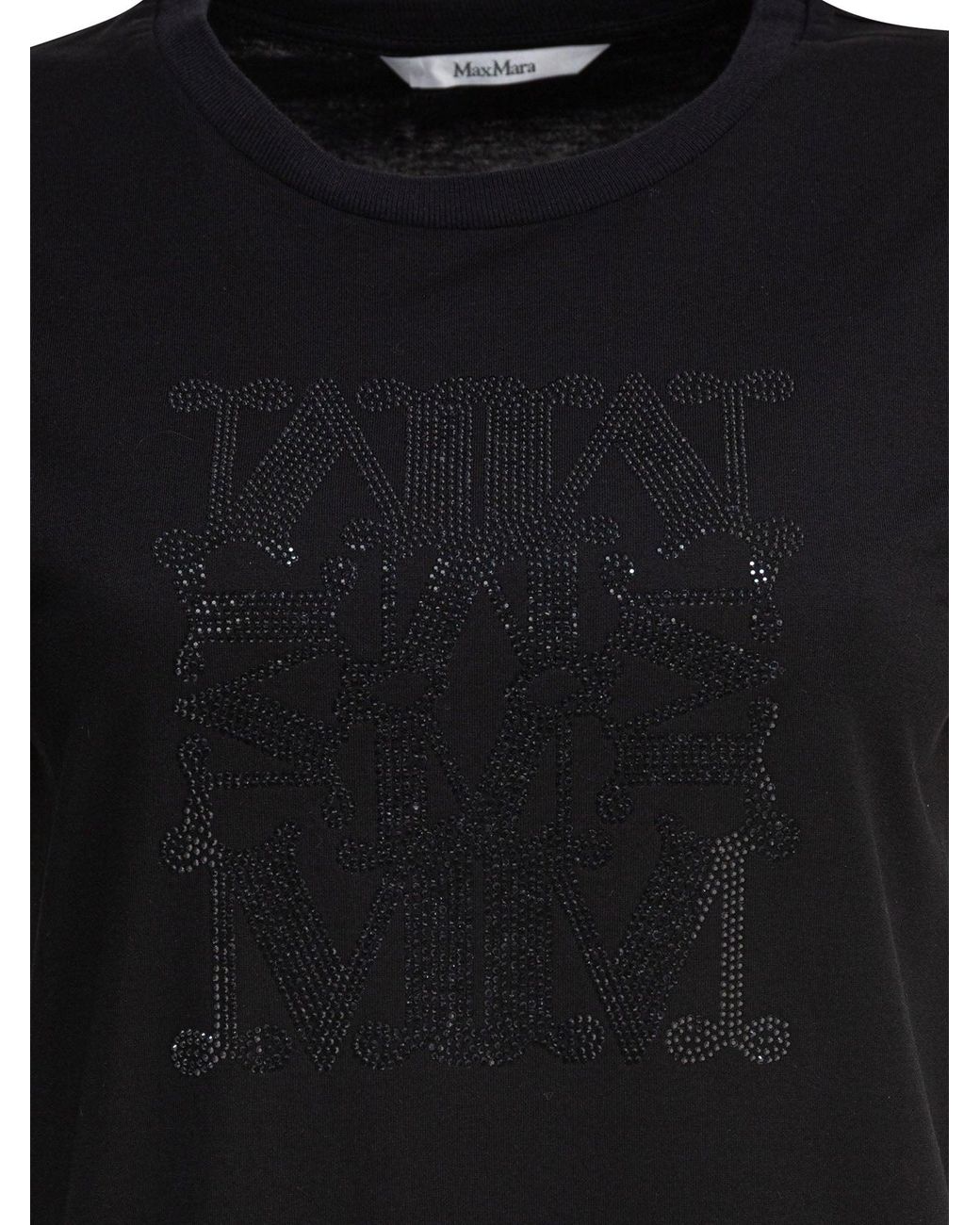 Max Mara Maxmarabesque T-Shirt in het Black