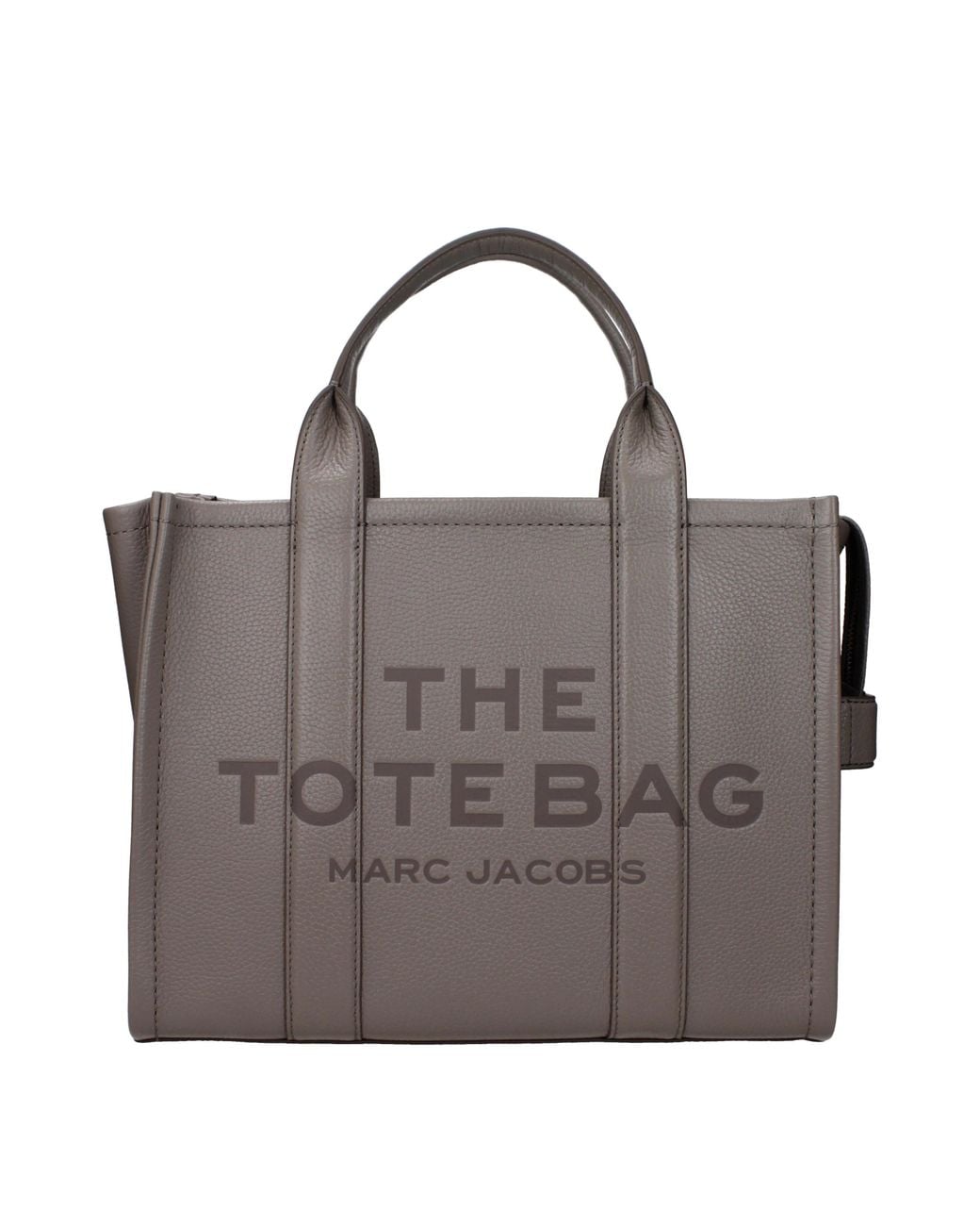 Marc Jacobs Gray Handbags The Tote Bag Leather/Cement