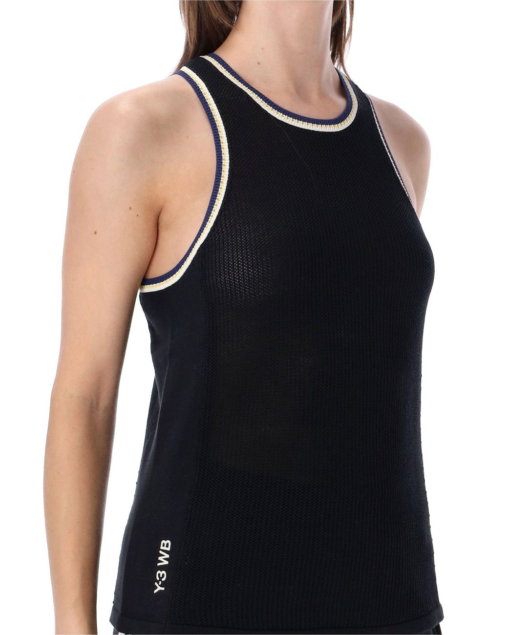 Adidas Originals Black Elevated Sport Mini Mesh Tank Top