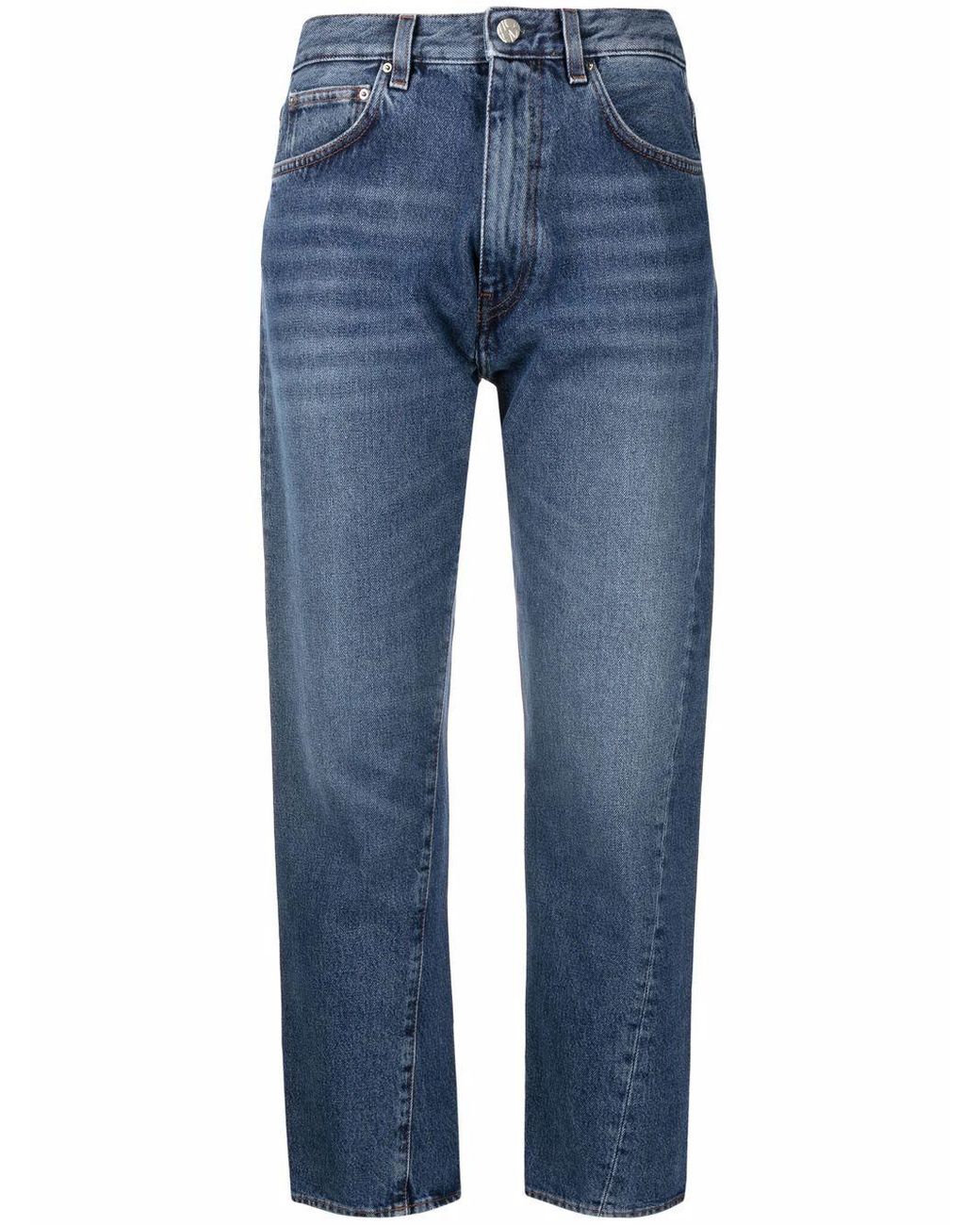 Totême Blue Organic Cotton Denim Jeans