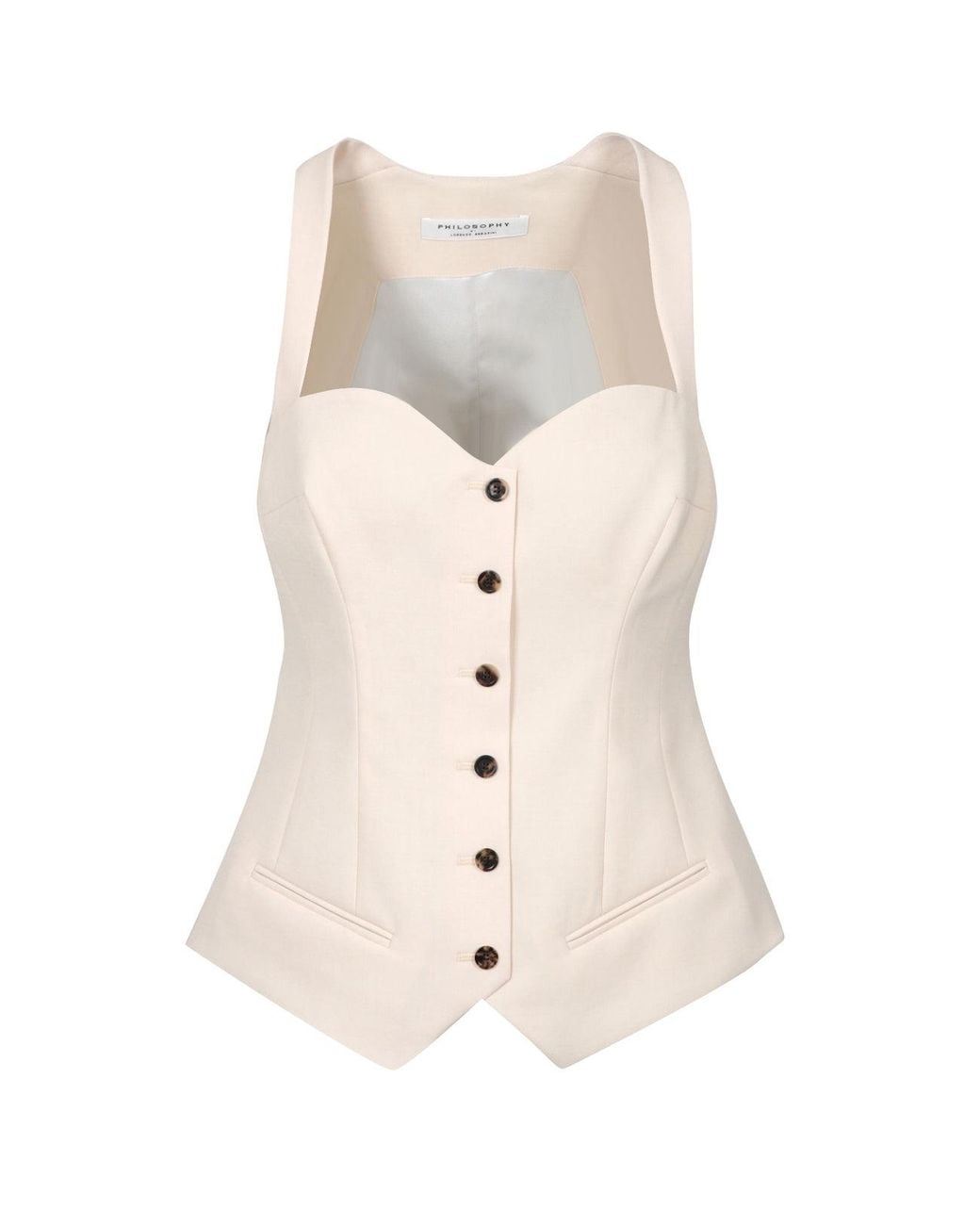 PHILOSOPHY BY LORENZO SERAFINI Natural Top