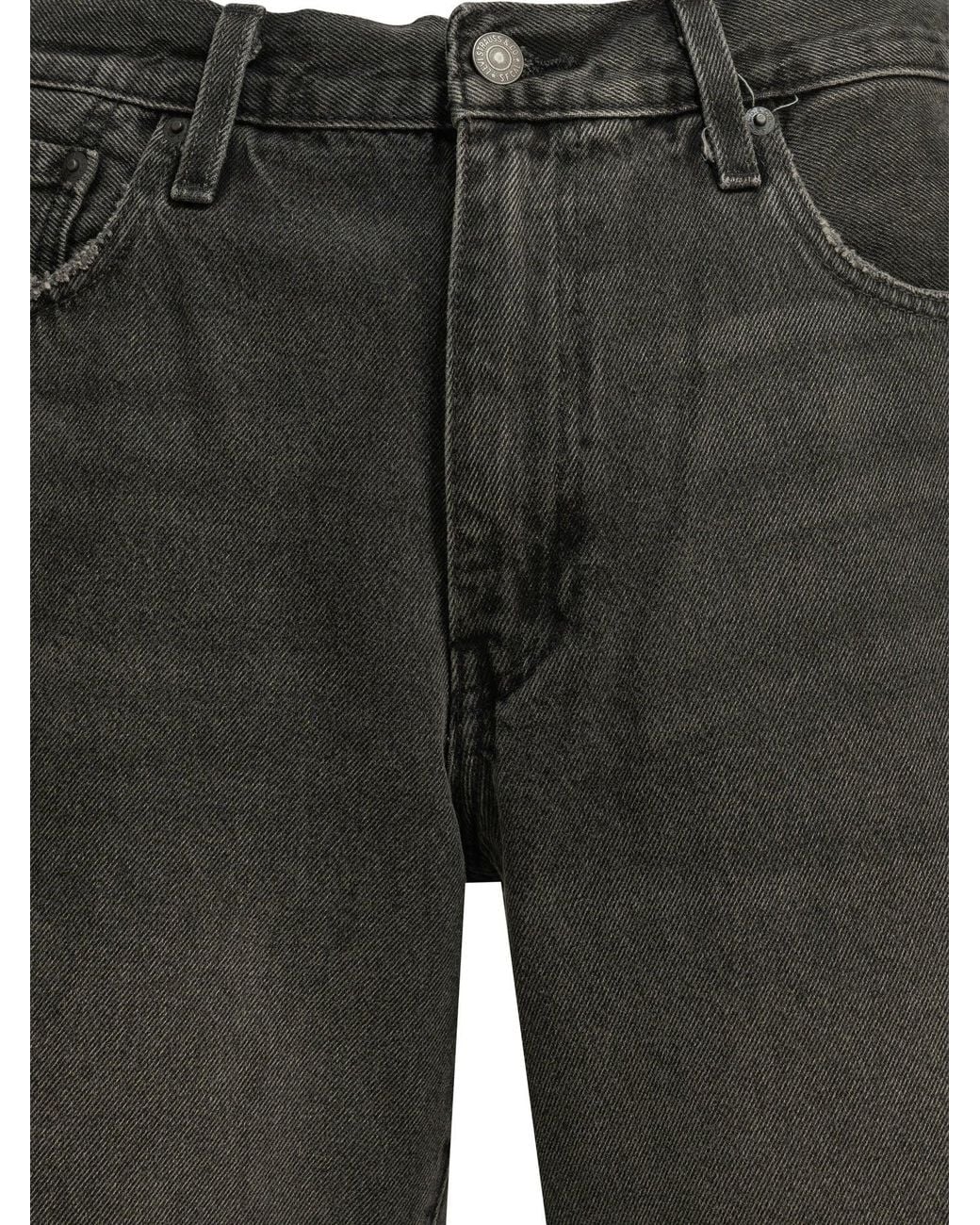 Levi's Gray "468 Stay Loose" Five Pocket Shorts