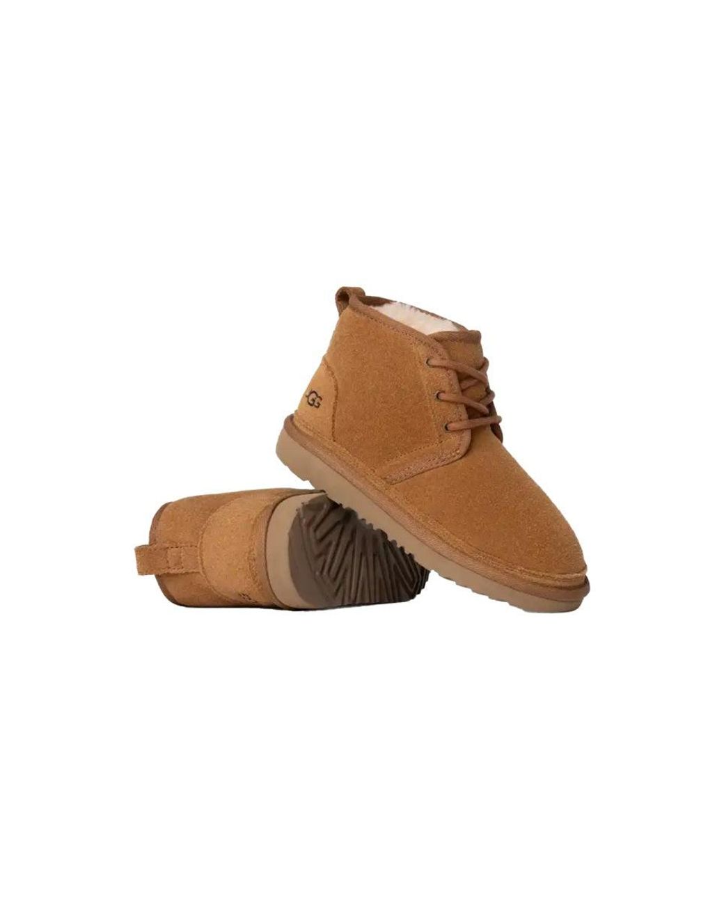 Ugg Brown "Neumel" Logo Shoe