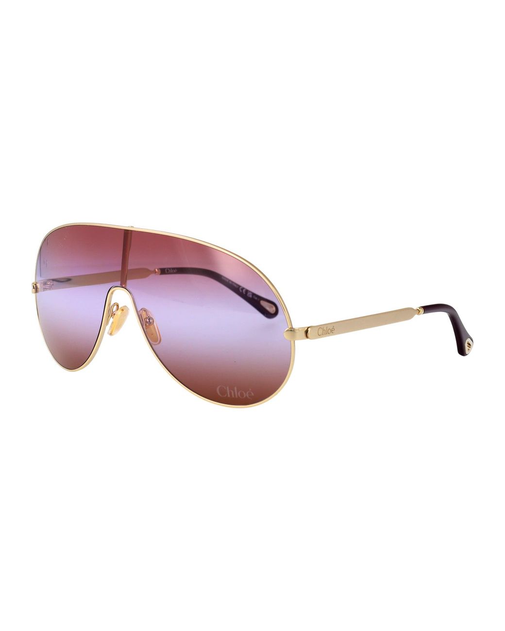 Chloé Purple Mask Sunglasses Ch0283 S 003