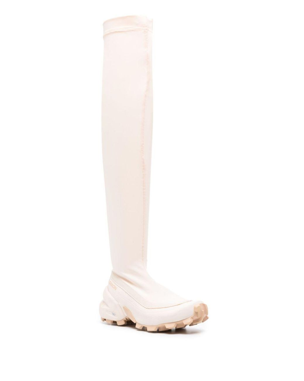 MM6 MAISON MARGIELA X SALOMON White Over-The-Knee Boots