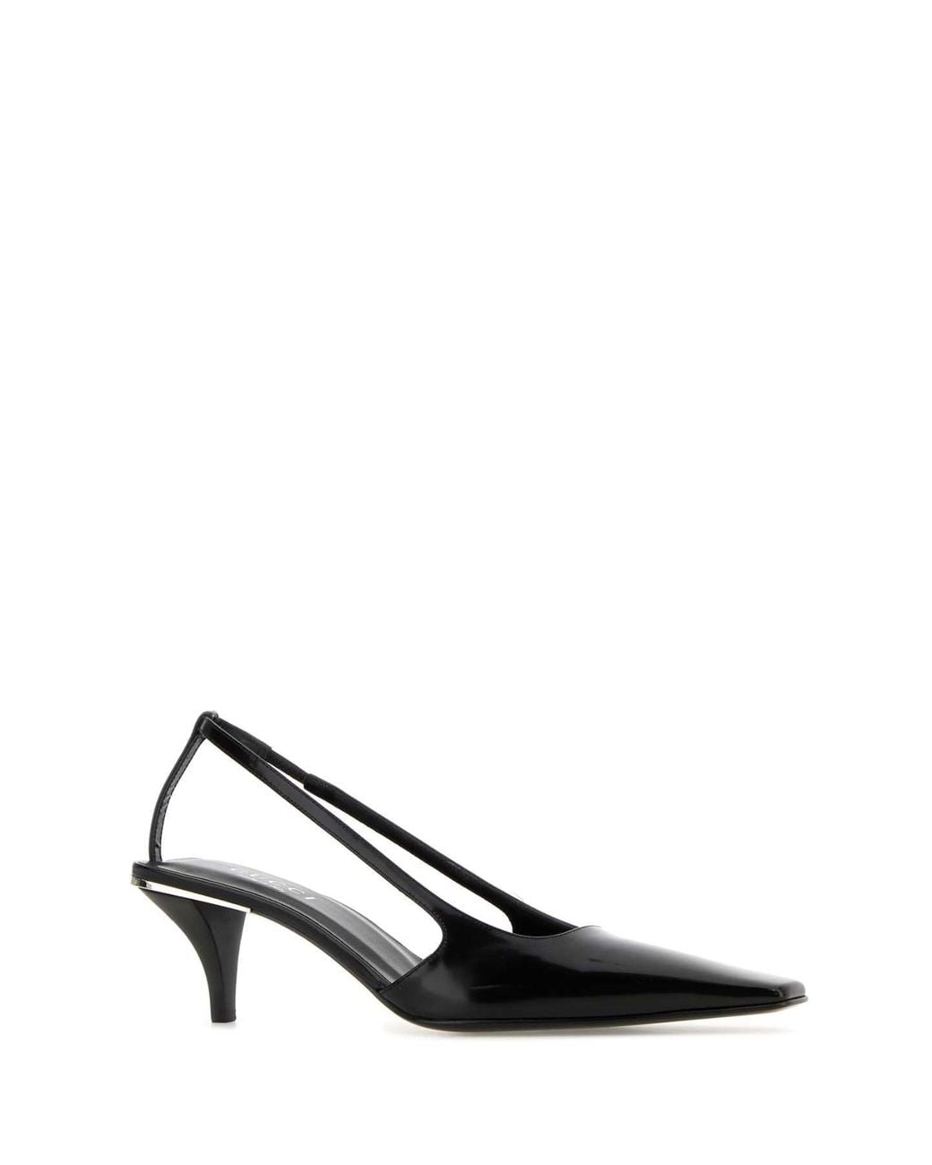 Gucci Black Slingback Pumps