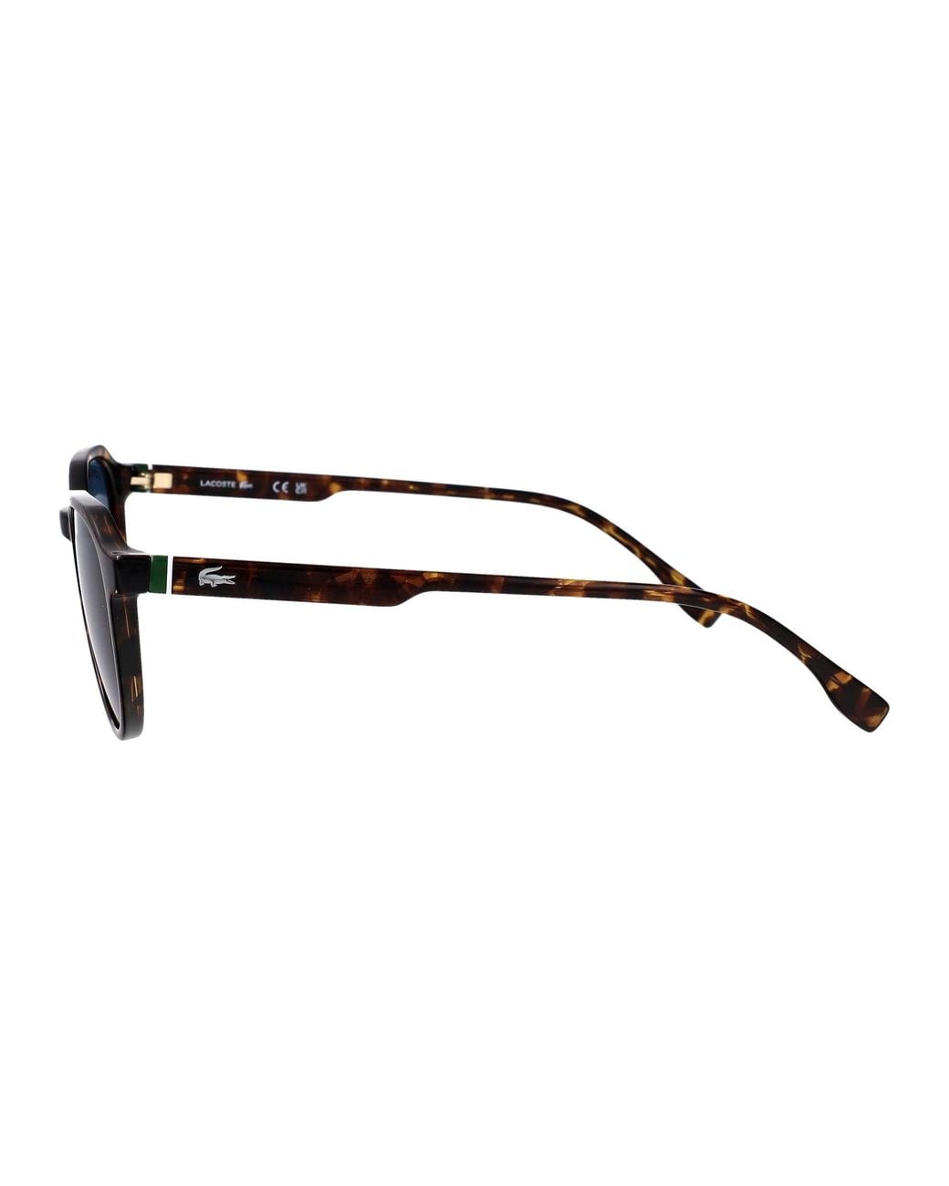 Lacoste Blue Rectangular Sunglasses L6052 Sn 214