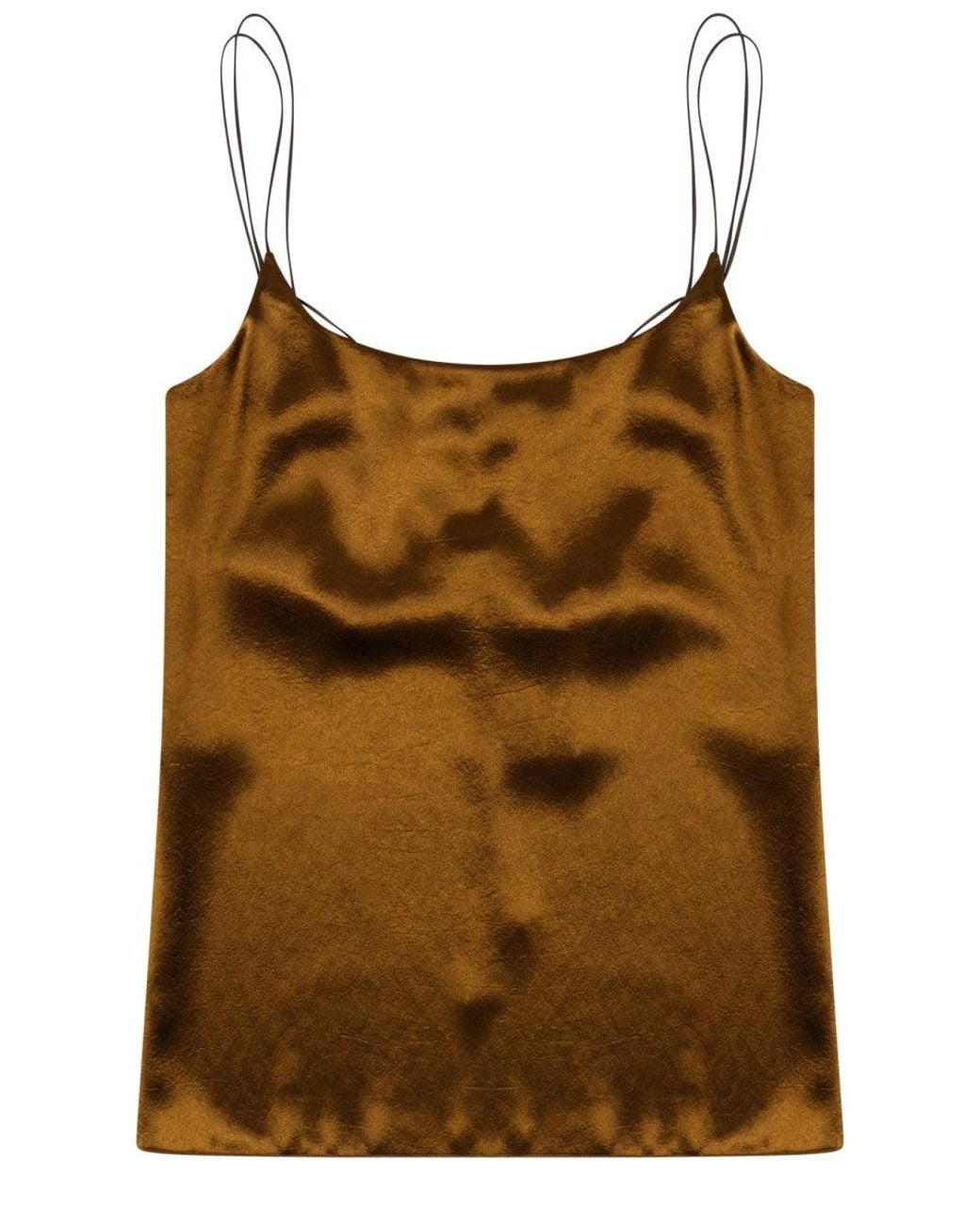 Alysi Brown Mini Top For Spring/Summer 2026