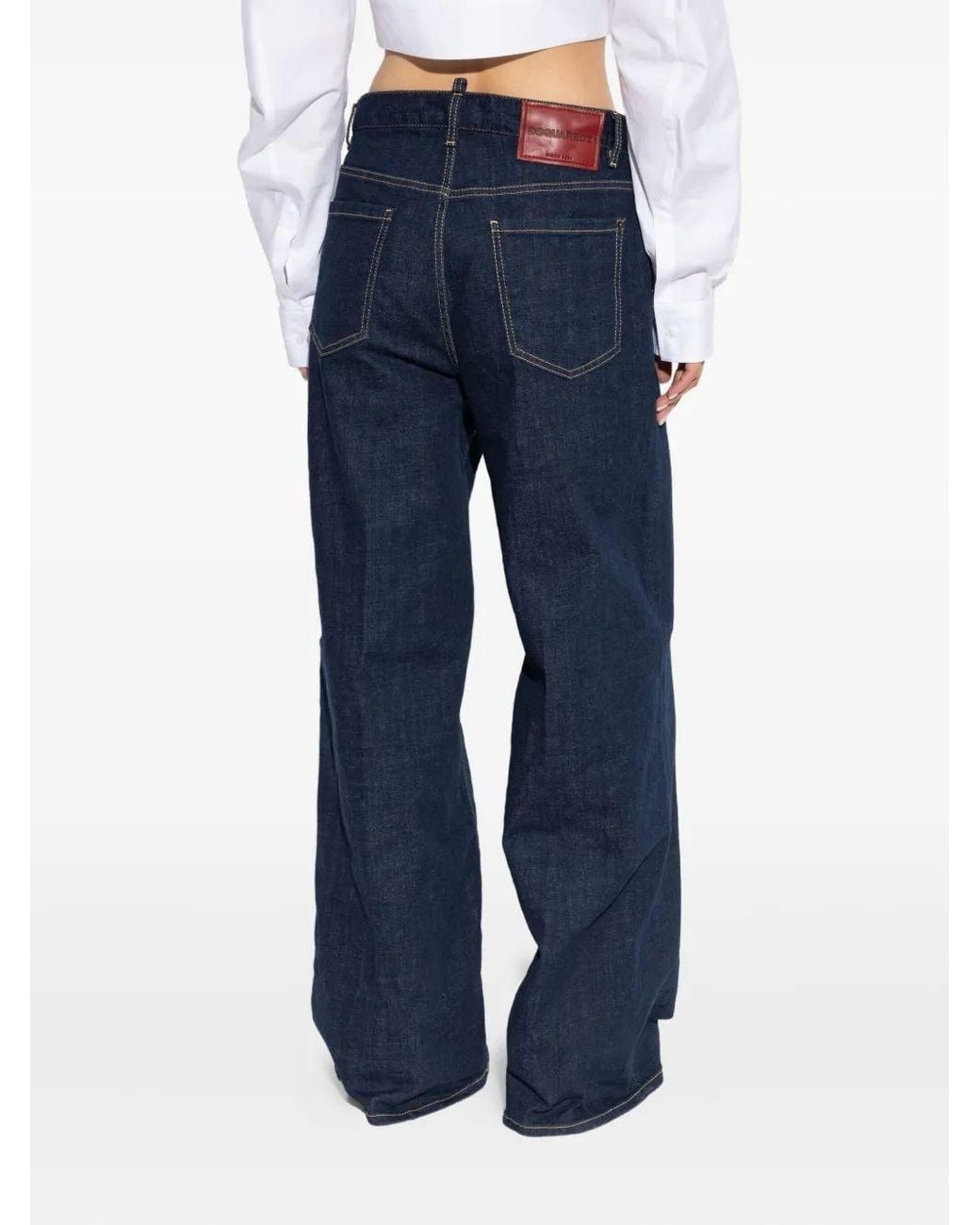 DSquared² Blue Pants 5 Pockets
