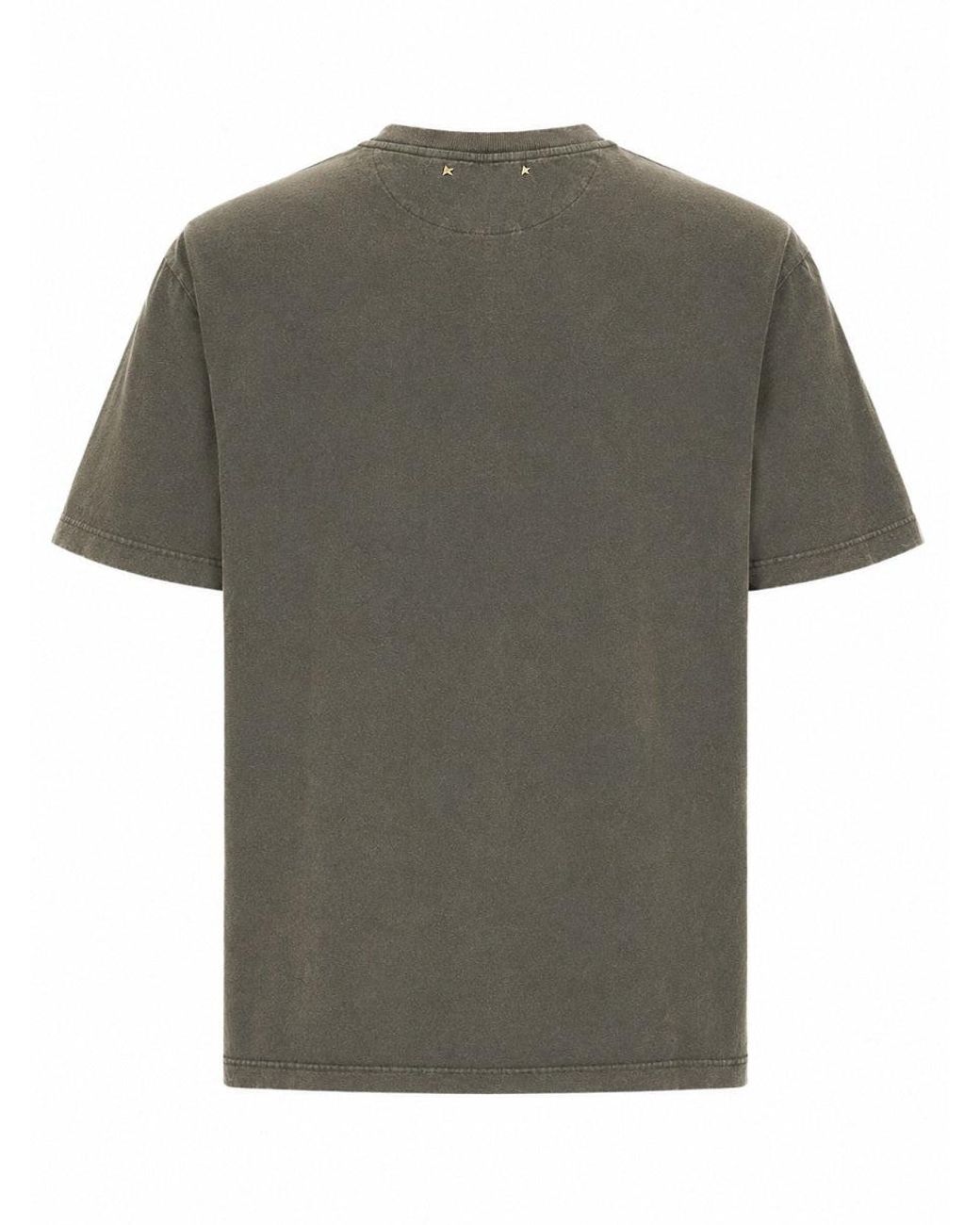 Golden Goose Deluxe Brand Green T Shirt