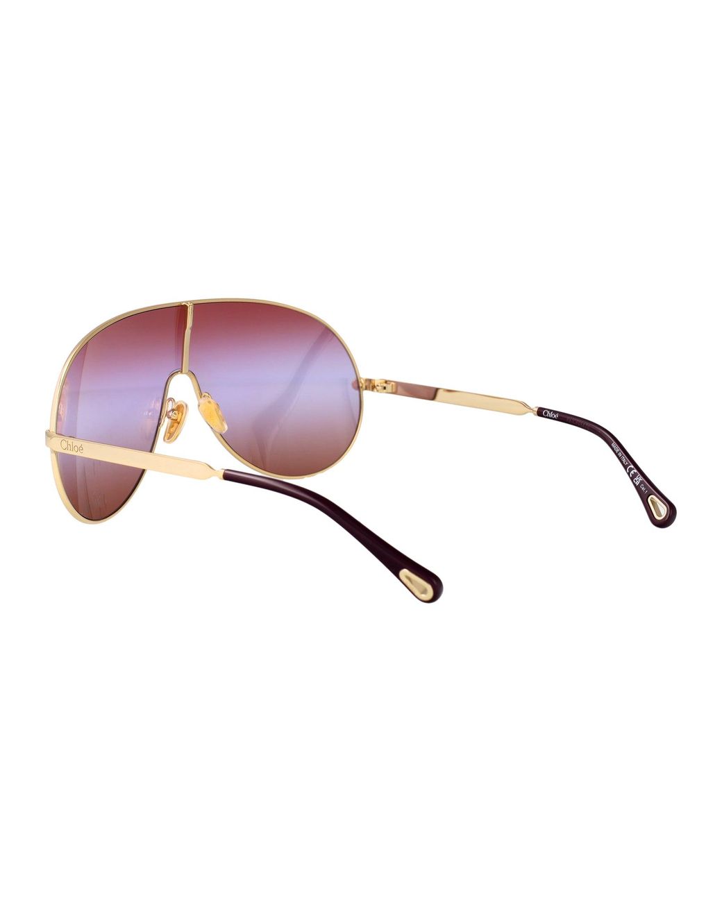 Chloé Purple Mask Sunglasses Ch0283 S 003