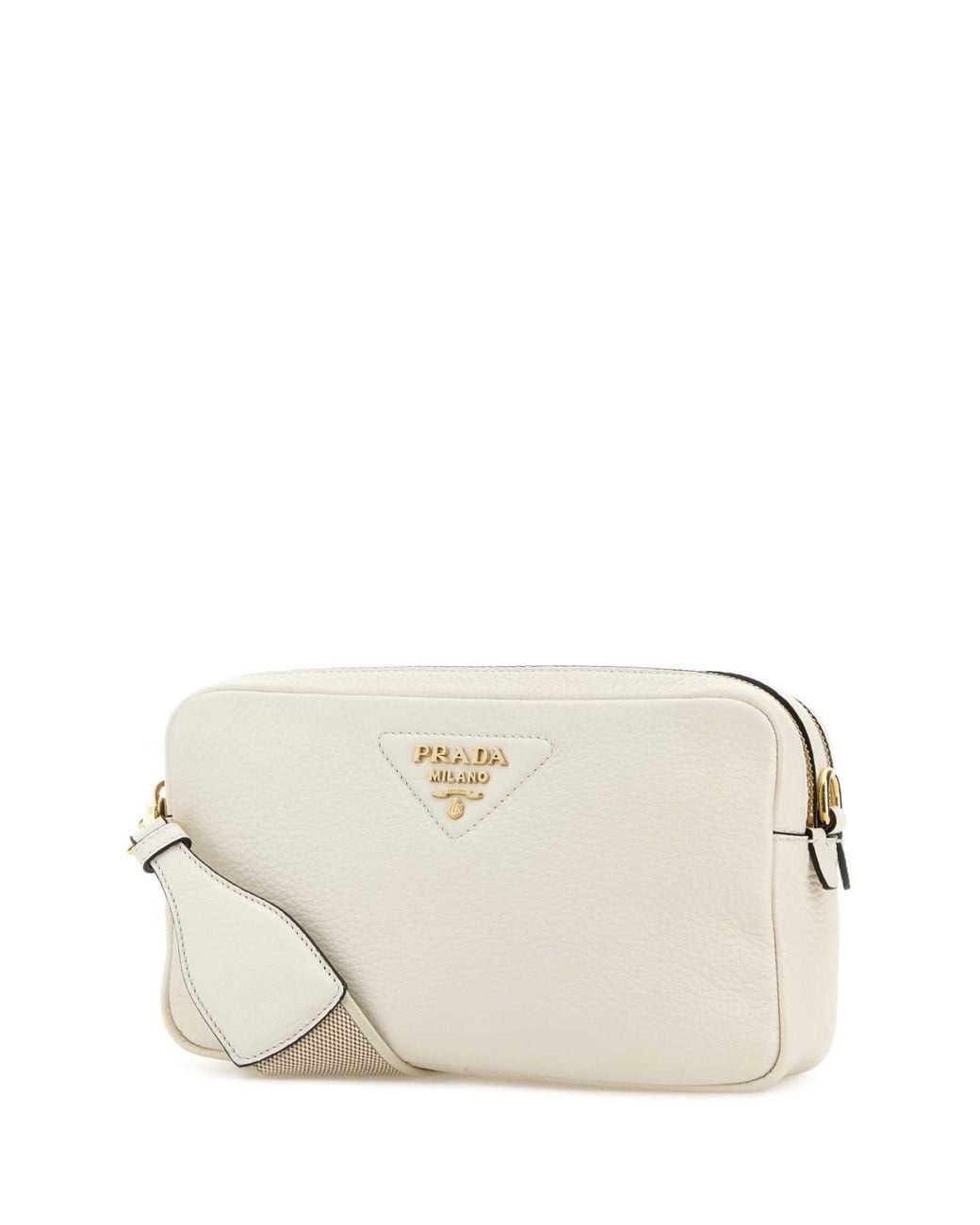 Prada Natural Logo Small Shoulder Bag