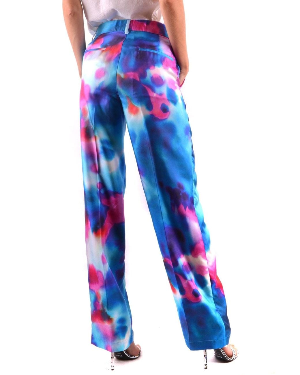 MSGM Blue Trousers