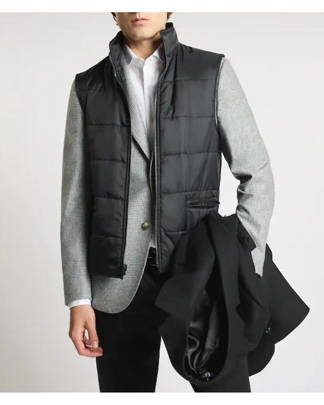 Abrigo doble Fay de color Black