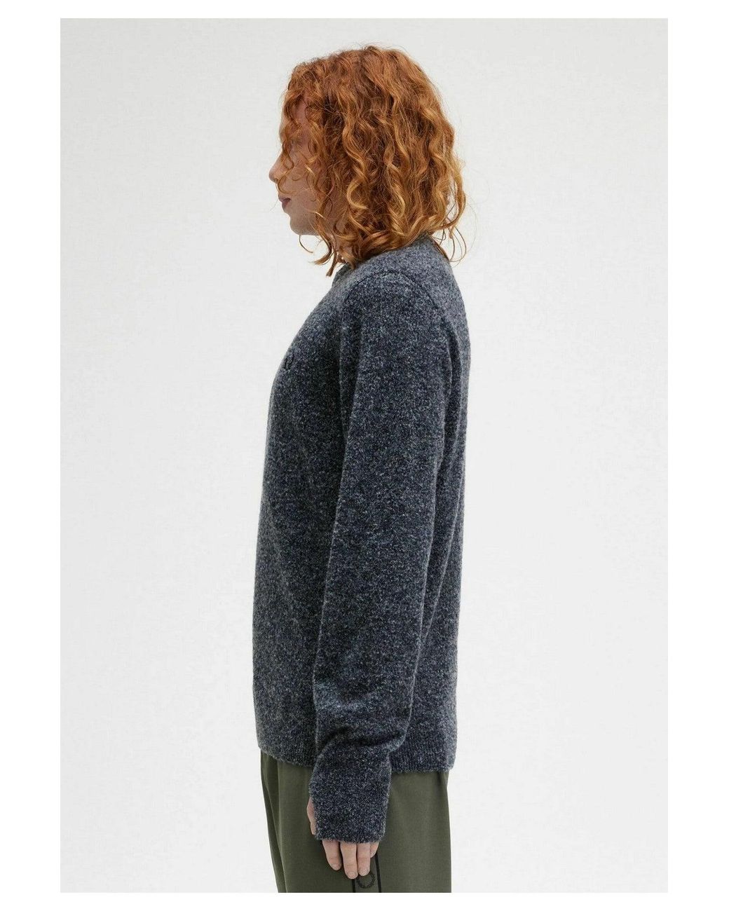 Fred Perry Trui Blauw in het Blue voor heren