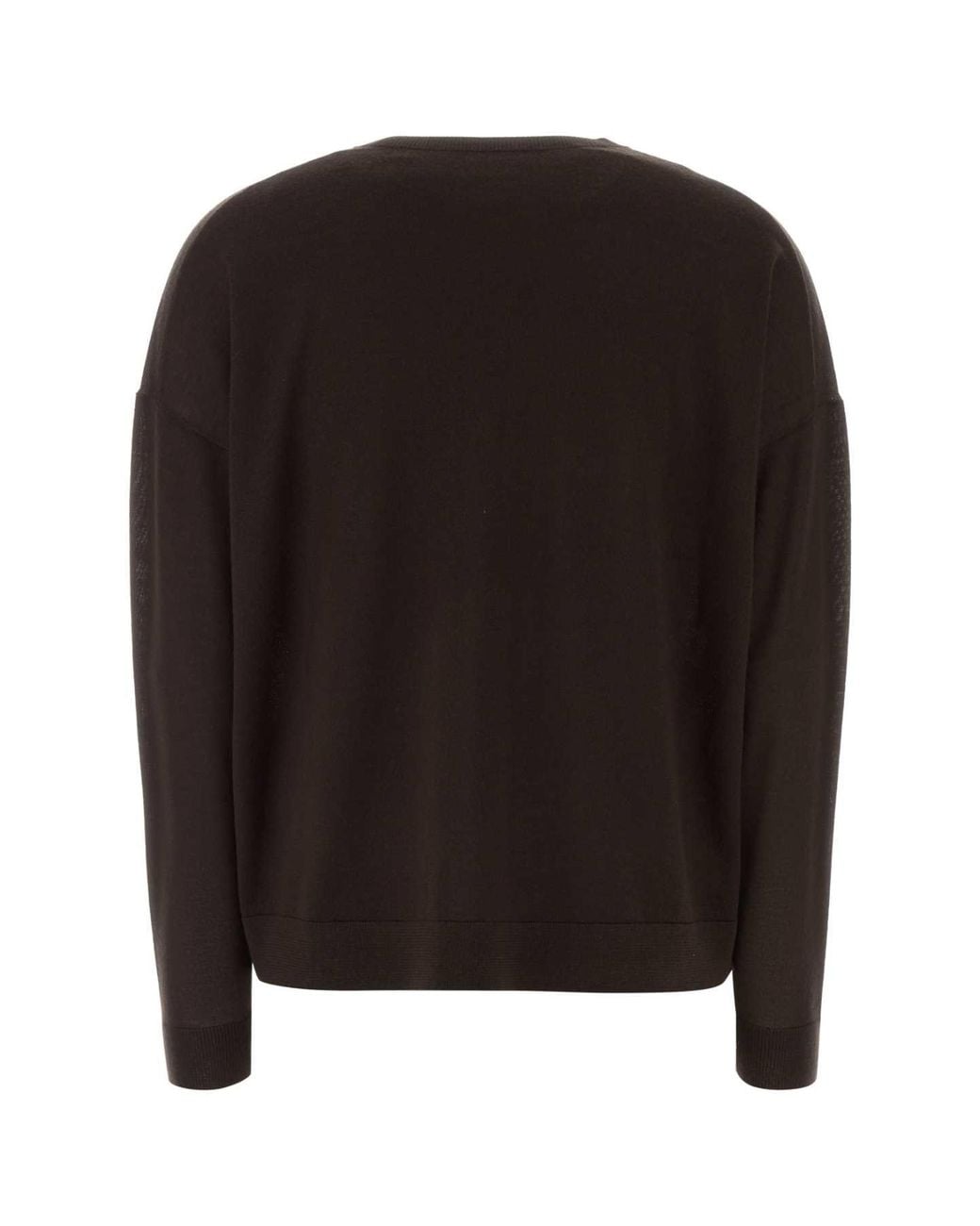 Co. Black Cholate Cashmere Sweater