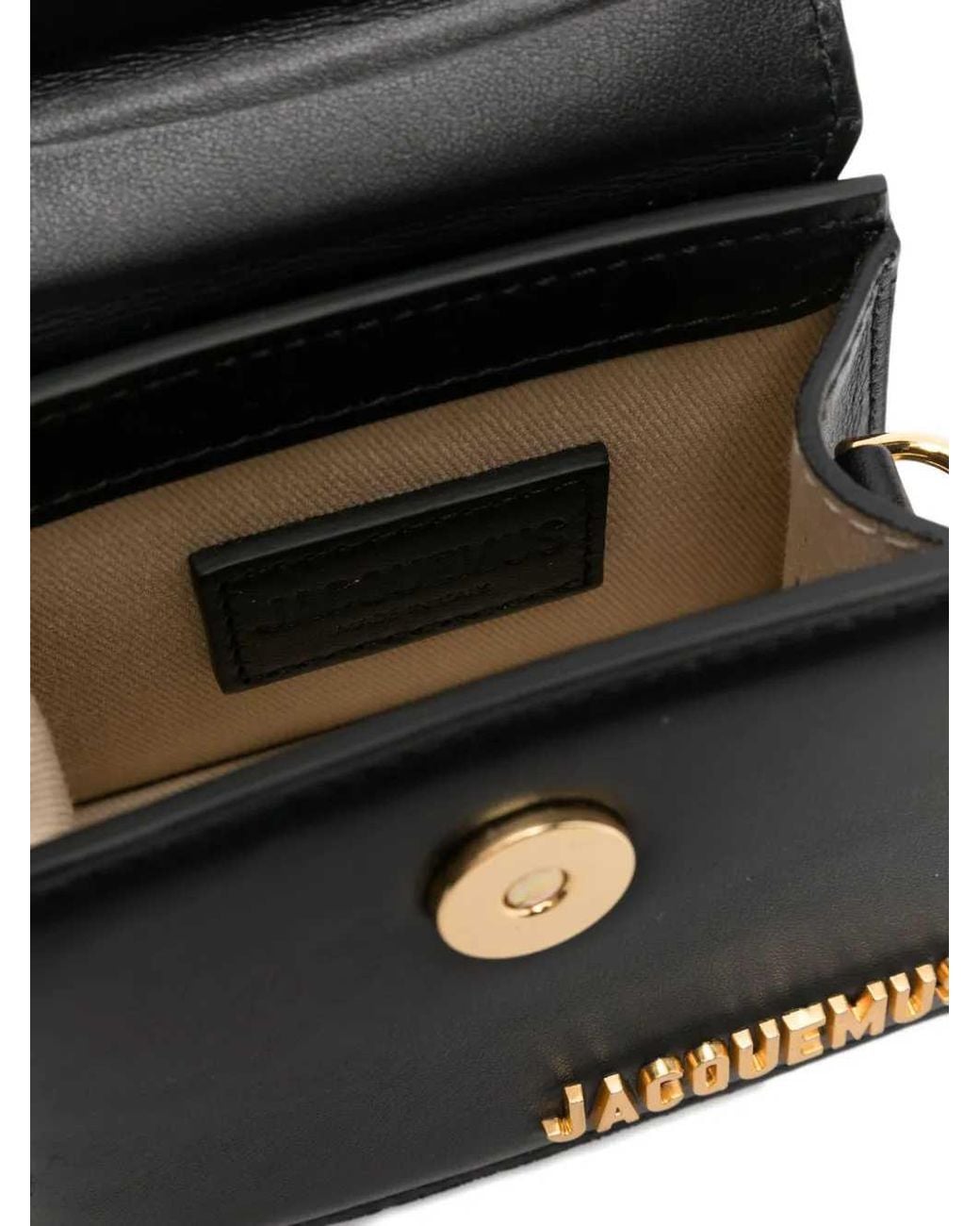 Jacquemus Black Le Chiquito Mini-Tasche