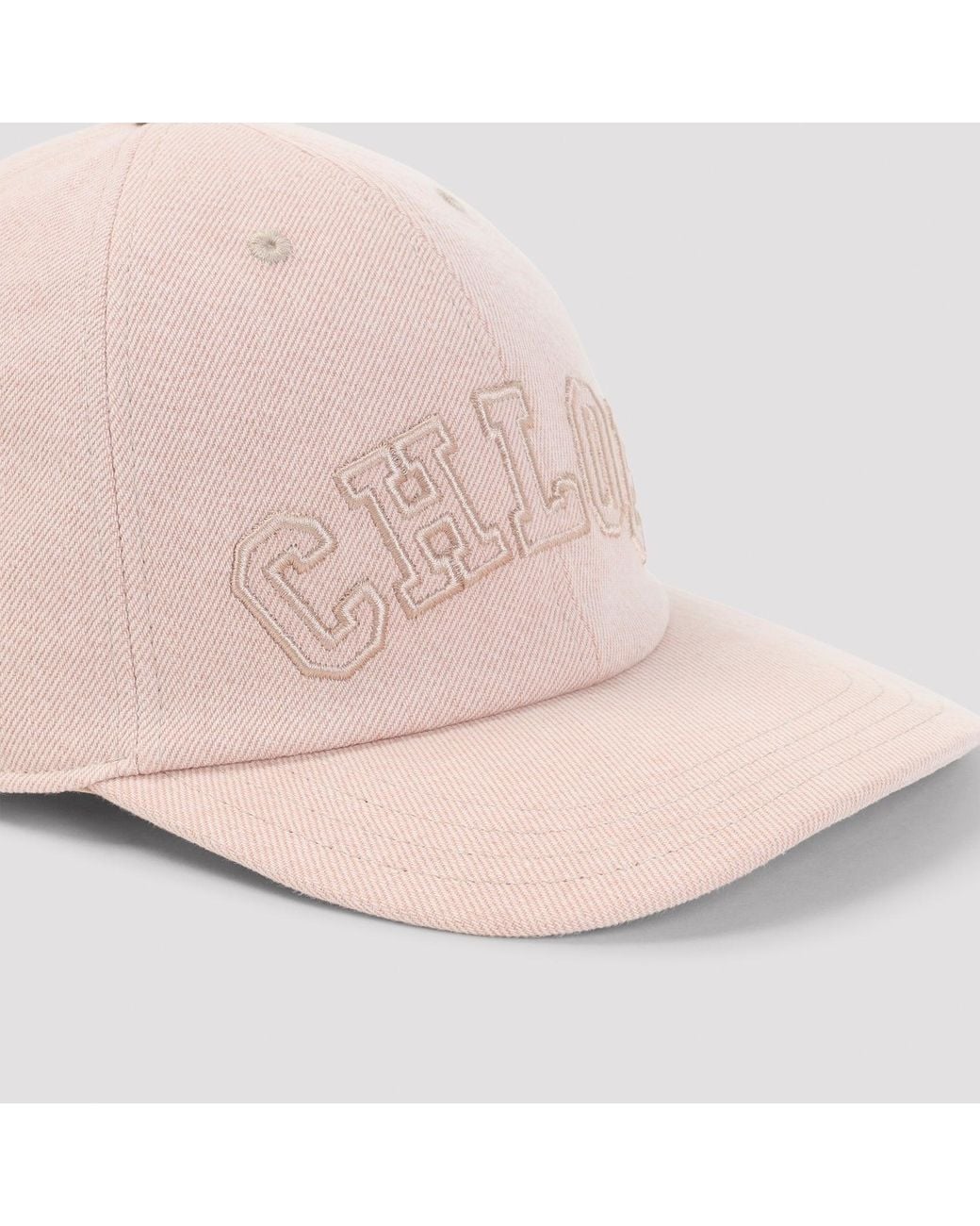 Chloé Pink Signatur Cap