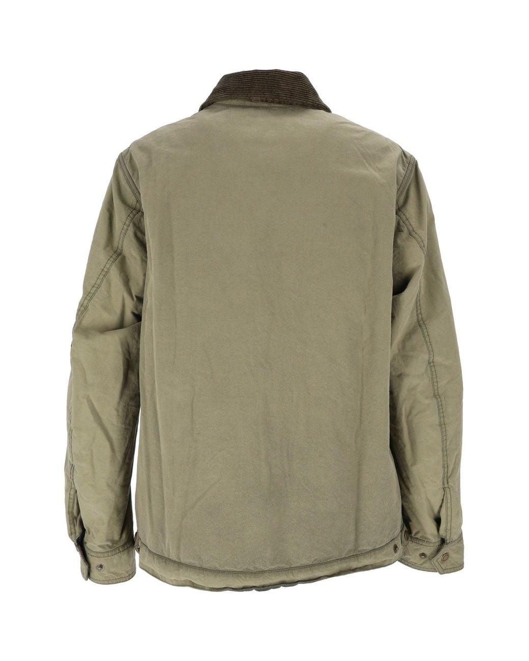 Barbour Green Winter Drifter Washed Wax Jkt