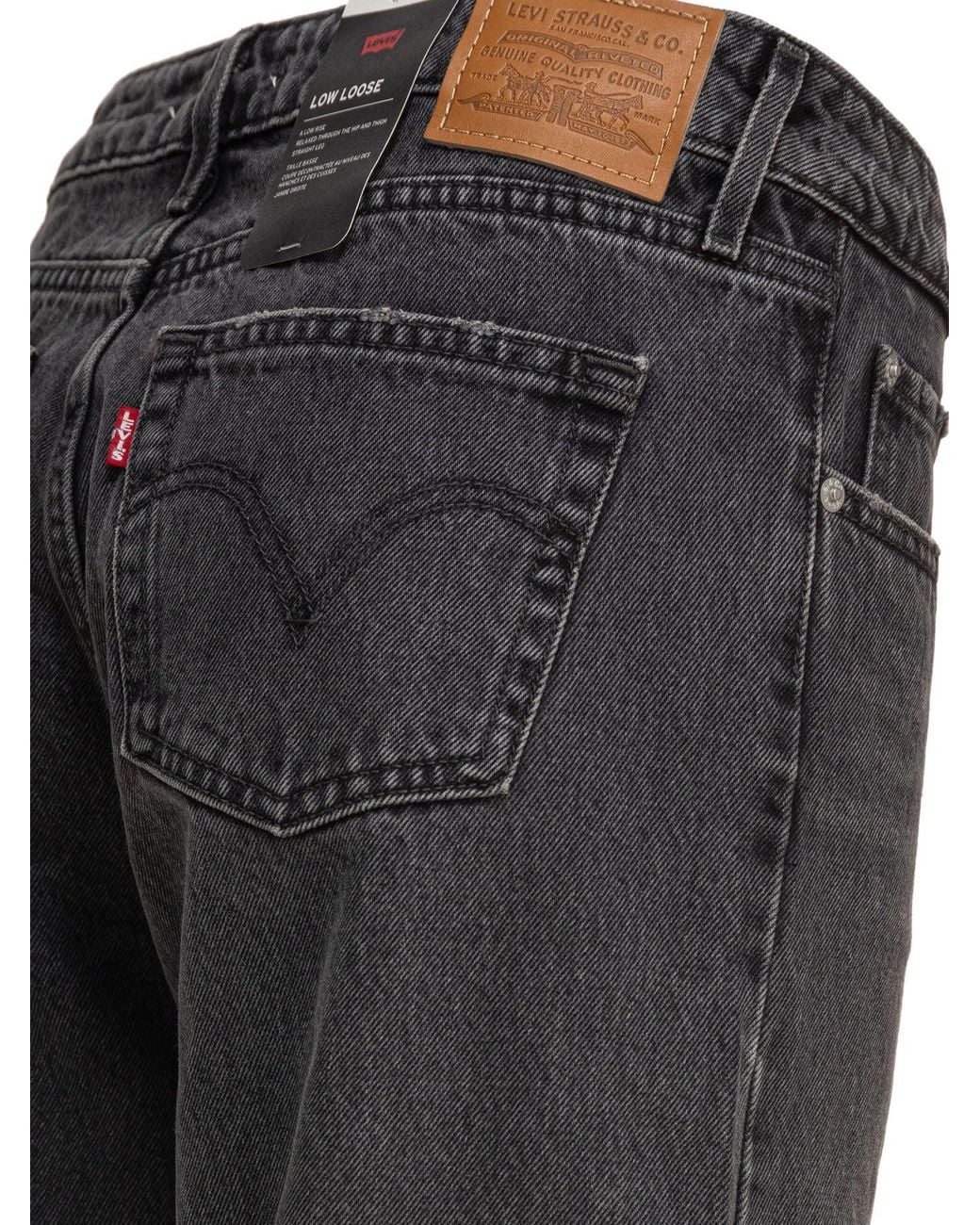 Levi's Gray "Low Loose" Jeans