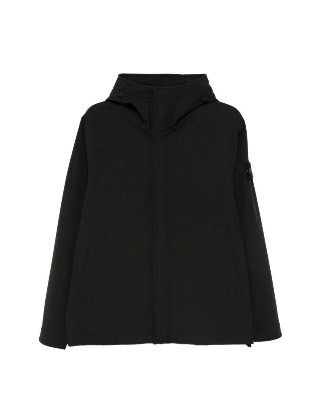 Stone Island Black Nylon Blouson Jacket