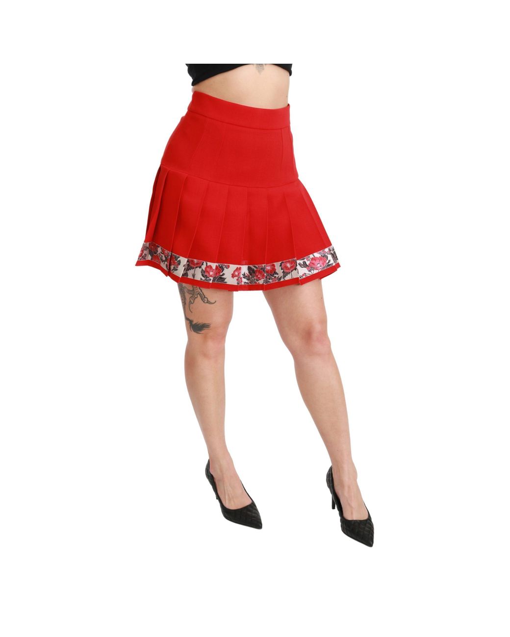 white jean skirt ripped