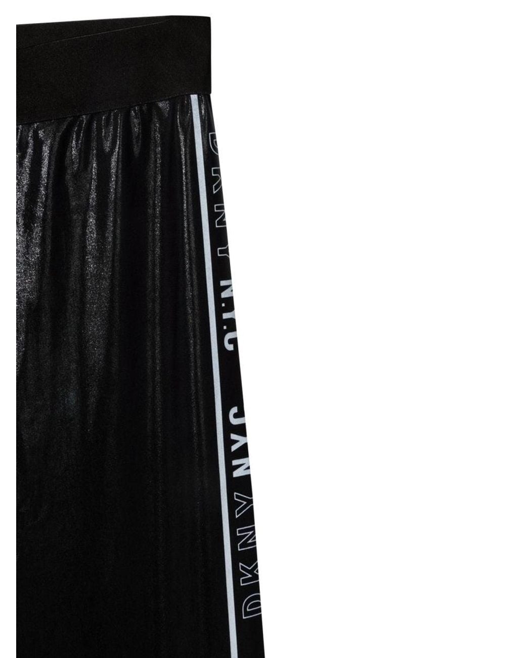 DKNY Black Leggings Con Stampa for men