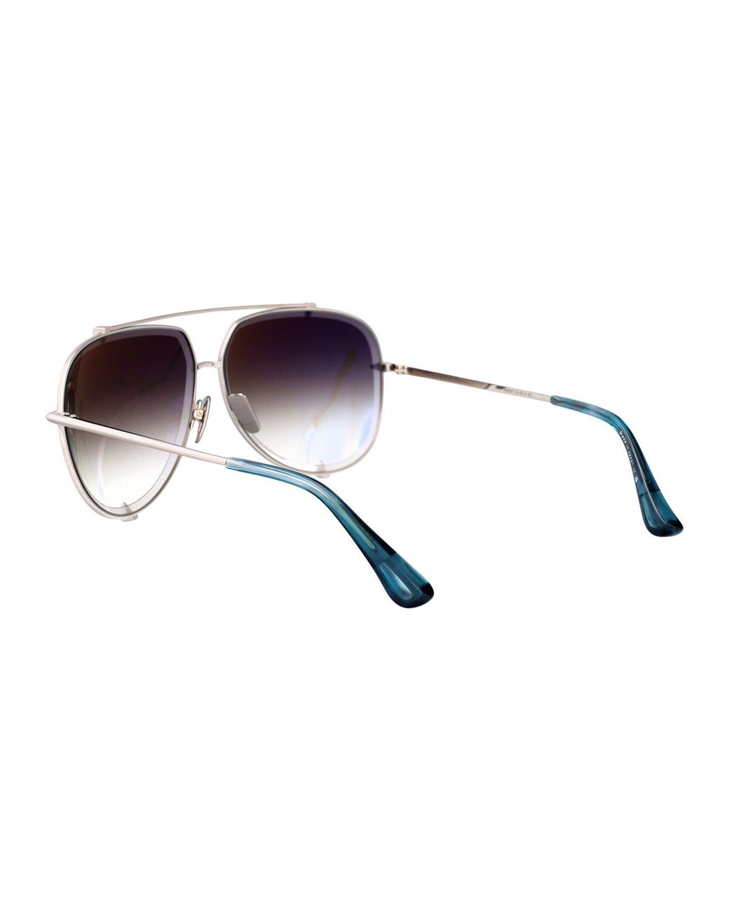Dita Eyewear Blue Aviator Sunglasses 23007 E Slv Slv