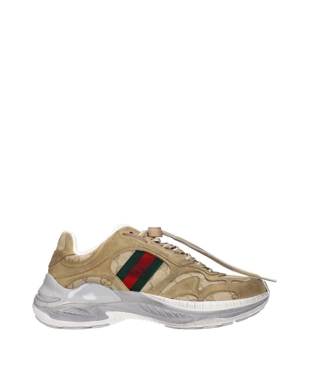 Gucci Multicolor Sneakers Camouflage