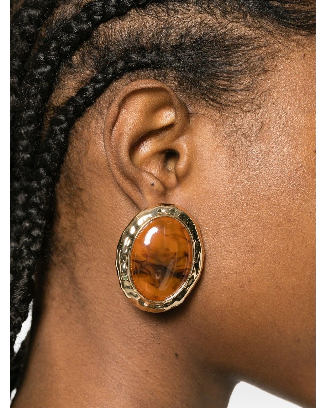 Self-Portrait Multicolor Tiger Eye Bangle
