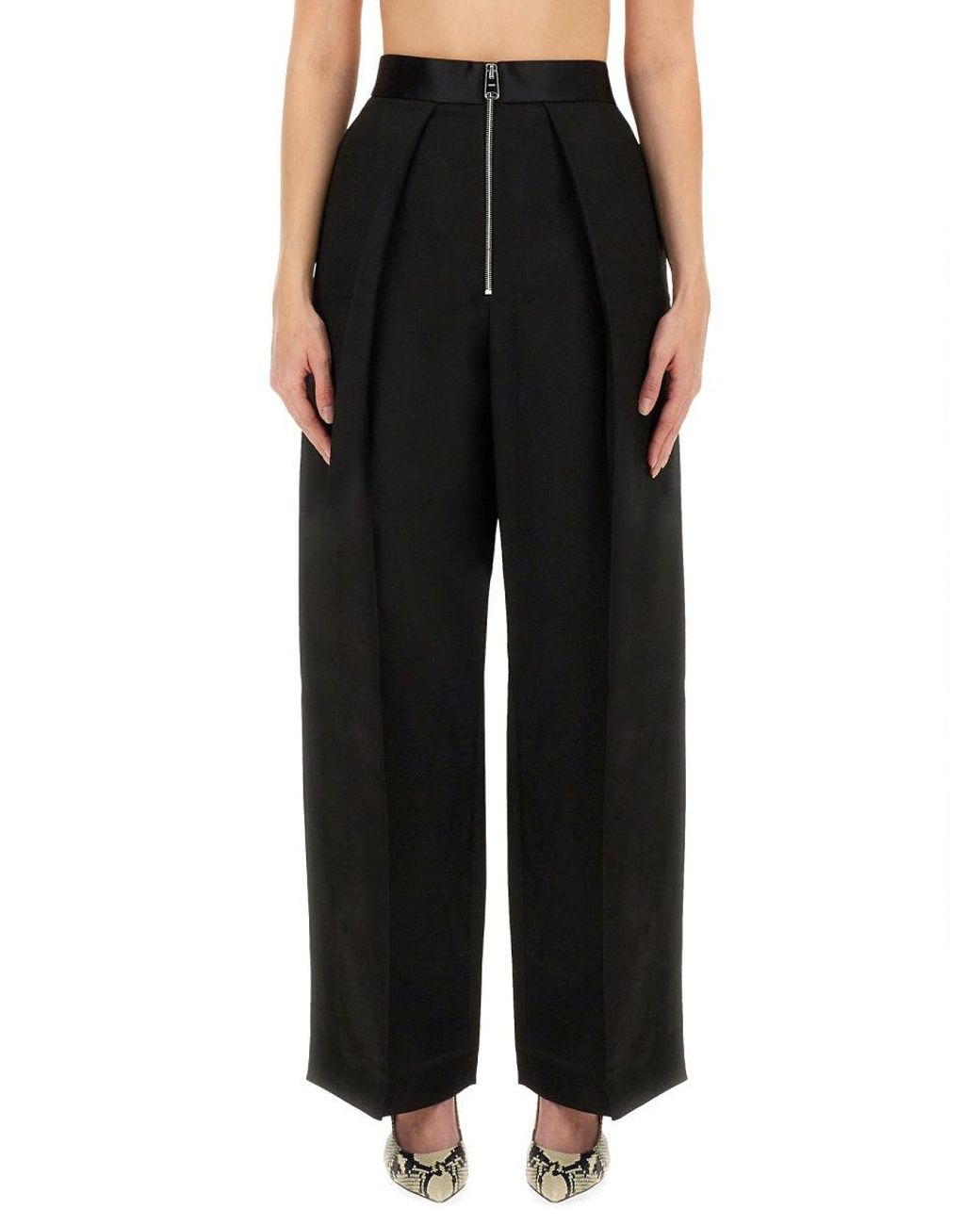Khaite Black Pants The Marine