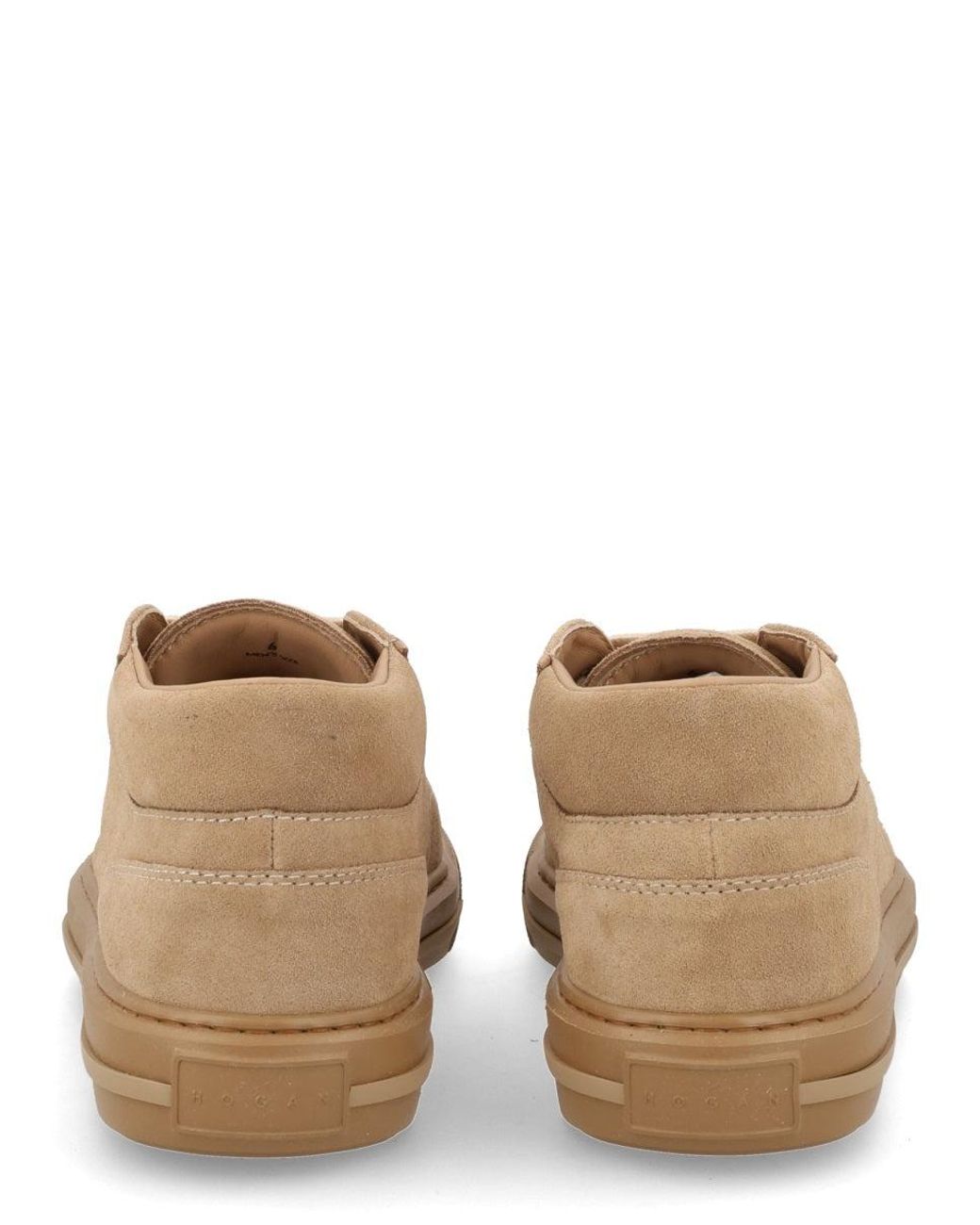 Hogan Natural H691 Calfskin Suede Low-Top Loafers for men