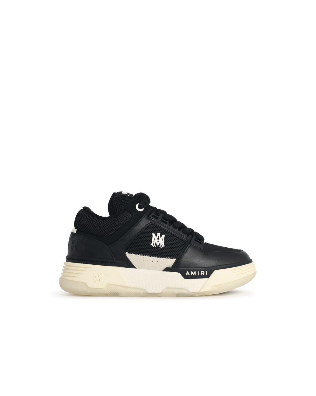 Amiri Black 'Ma-1' Leather Sneakers