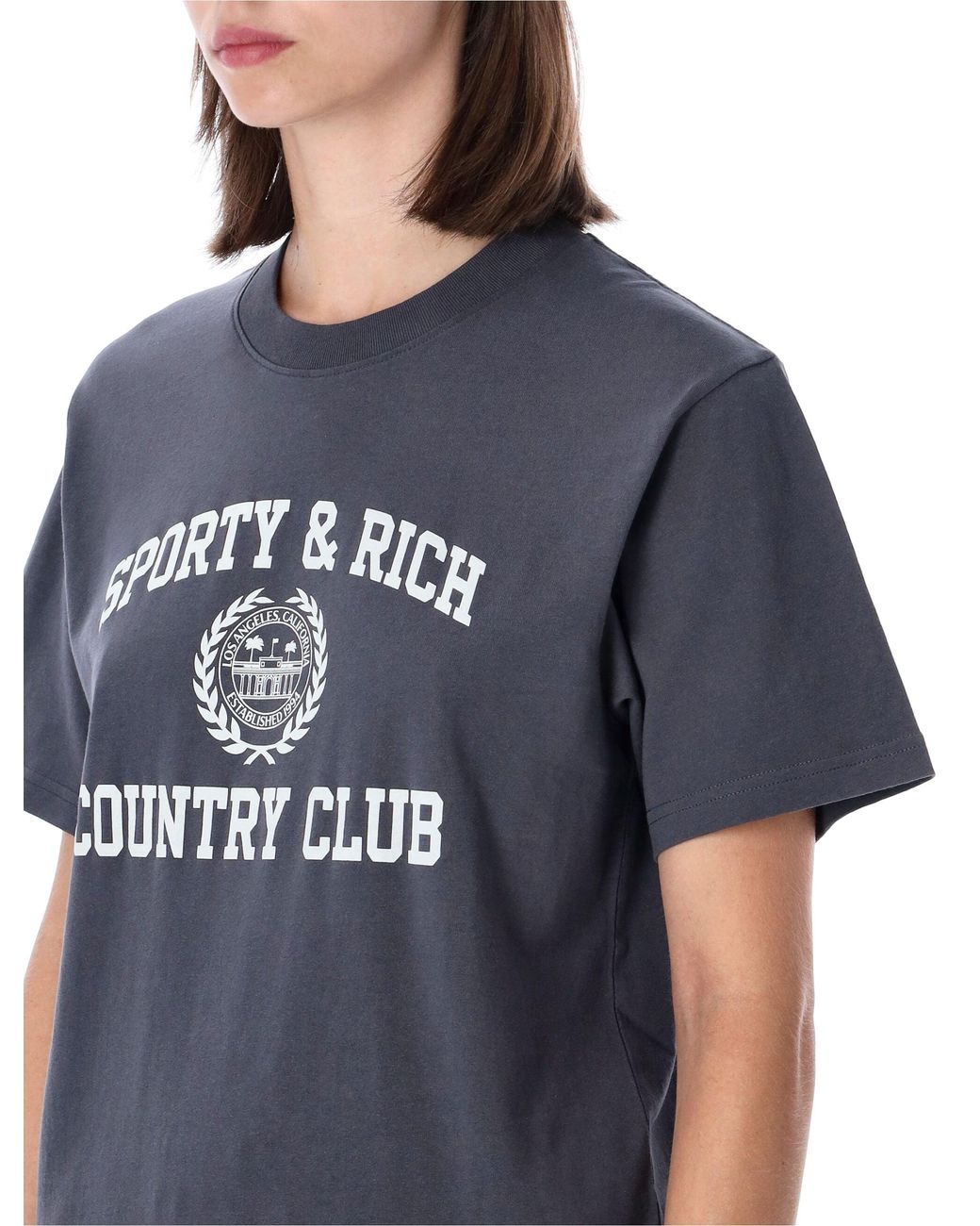 Sporty & Rich Blue Sporty Polo T-Shirt